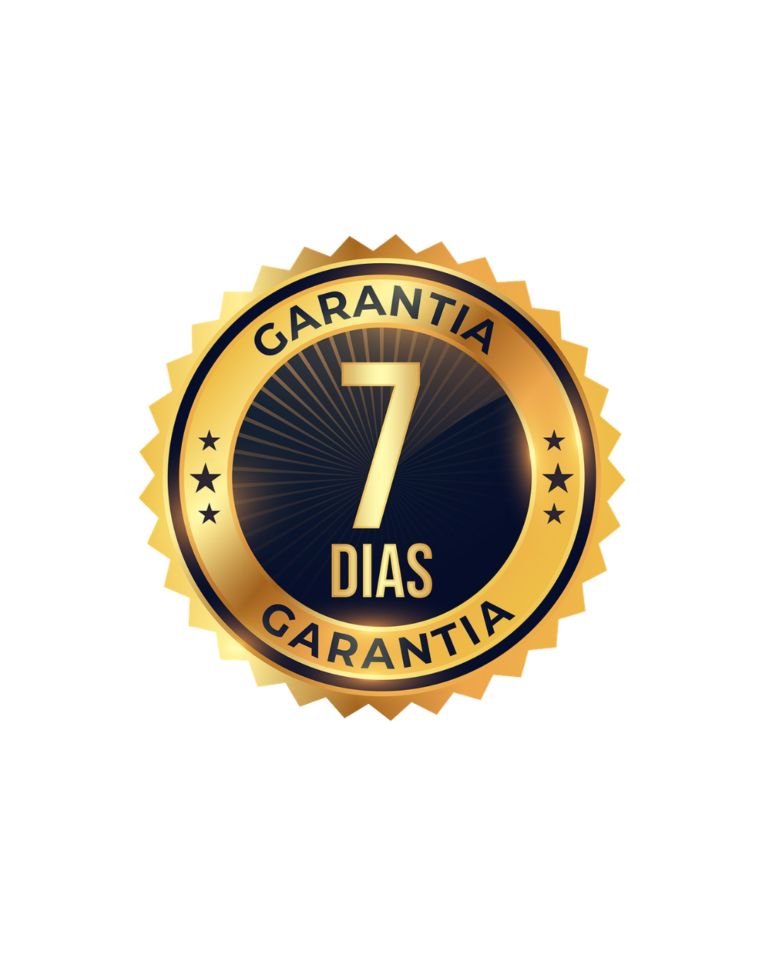 Selo de garantia de 7 dias